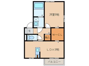 コ－トヴィレッジⅡの物件間取画像